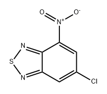 2,1,3-Benzothiadiazole, 6-chloro-4-nitro- Structure