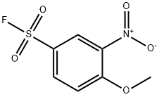 4-?methoxy-?3-?nitro- Benzenesulfonyl fluoride Structure