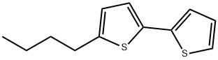 2,2'-Bithiophene, 5-butyl- Structure