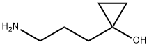 1-(3-aminopropyl)cyclopropan-1-ol Structure