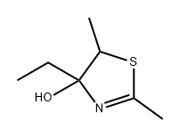 4-Thiazolol, 4-ethyl-4,5-dihydro-2,5-dimethyl- Structure
