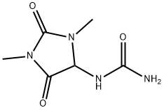 Urea, N-(1,3-dimethyl-2,5-dioxo-4-imidazolidinyl)- Structure