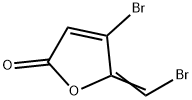 2(5H)-Furanone, 4-bromo-5-(bromomethylene)- Structure