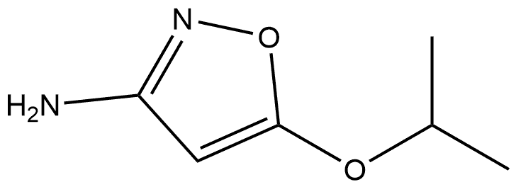 5-isopropoxyisoxazol-3-amine Structure