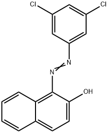 2-Naphthalenol, 1-[2-(3,5-dichlorophenyl)diazenyl]- Structure