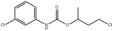 Carbamic acid, (3-chlorophenyl)-, 3-chloro-1-methylpropyl ester (9CI) 구조식 이미지