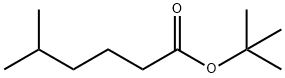 Hexanoic acid, 5-methyl-, 1,1-dimethylethyl ester Structure