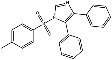 1H-Imidazole, 1-[(4-methylphenyl)sulfonyl]-4,5-diphenyl- Structure