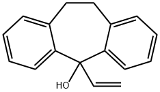 5H-Dibenzo[a,d]cyclohepten-5-ol, 5-ethenyl-10,11-dihydro- Structure