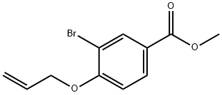 Methyl 3-bromo-4-allyloxybenzoate Structure