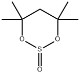 1,3,2-Dioxathiane, 4,4,6,6-tetramethyl-, 2-oxide 구조식 이미지