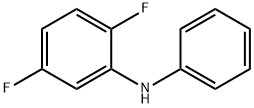 Benzenamine, 2,5-difluoro-N-phenyl- Structure