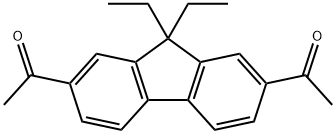 Fluorene, 2,7-diacetyl-9,9-diethyl- (8CI) 구조식 이미지