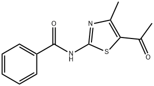 N-(5-acetyl-4-methylthiazol-2-yl)benzamide Structure