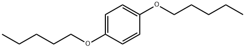Benzene, 1,4-bis(pentyloxy)- 구조식 이미지