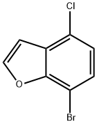 Benzofuran, 7-bromo-4-chloro- Structure