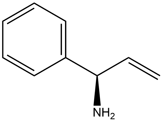 (R)-1-phenylprop-2-en-1-amine 구조식 이미지