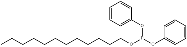 Phosphorous acid dodecyldiphenyl ester 구조식 이미지