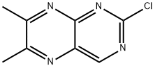 Pteridine, 2-chloro-6,7-dimethyl- Structure