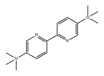 2,2'-Bipyridine, 5,5'-bis(trimethylsilyl)- 구조식 이미지