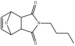 4,7-Epoxy-1H-isoindole-1,3(2H)-dione, 2-butyl-3a,4,7,7a-tetrahydro- Structure