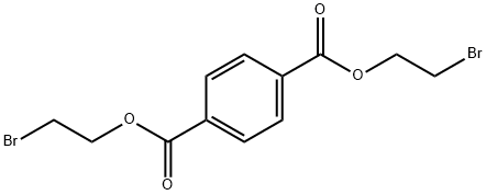 1,4-Benzenedicarboxylic acid, 1,4-bis(2-bromoethyl) ester Structure