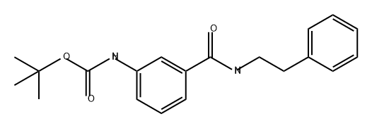 Carbamic acid, [3-[[(2-phenylethyl)amino]carbonyl]phenyl]-, 1,1-dimethylethyl ester (9CI) 구조식 이미지