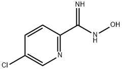 5-chloro-N-hydroxy-2-Pyridinecarboximidamide Structure