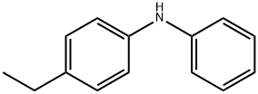 Benzenamine, 4-ethyl-N-phenyl- Structure