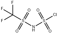 Methanesulfonamide, N-(chlorosulfonyl)-1,1,1-trifluoro- Structure