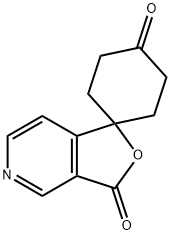 Spiro[cyclohexane-1,1'(3'H)-furo[3,4-c]pyridine]-3',4-dione Structure