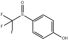 Phenol, 4-[(trifluoromethyl)sulfinyl]- 구조식 이미지