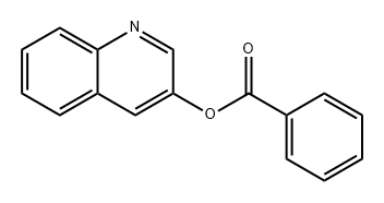 3-Quinolinol, 3-benzoate Structure