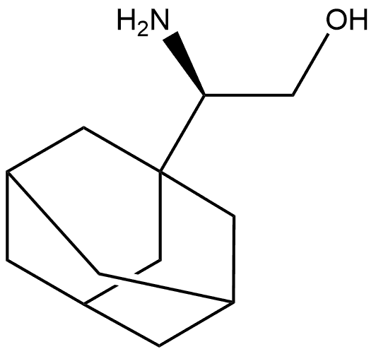 Tricyclo[3.3.1.13,7]decane-1-ethanol, β-amino-, (βR)- Structure
