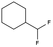 Cyclohexane, (difluoromethyl)- Structure