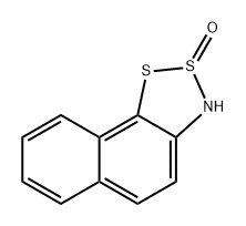 3H-Naphtho[2,1-d]-1,2,3-dithiazole 2-oxide Structure