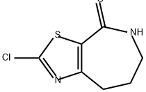 4H-Thiazolo[5,4-c]azepin-4-one, 2-chloro-5,6,7,8-tetrahydro- Structure