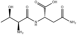 L-Asparagine, L-threonyl- Structure