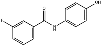 Benzamide, 3-fluoro-N-(4-hydroxyphenyl)- Structure