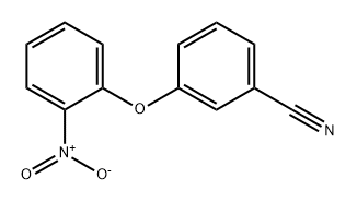 Benzonitrile, 3-(2-nitrophenoxy)- 구조식 이미지