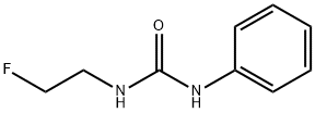 Urea, N-(2-fluoroethyl)-N'-phenyl- Structure