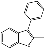 Benzofuran, 2-methyl-3-phenyl- 구조식 이미지