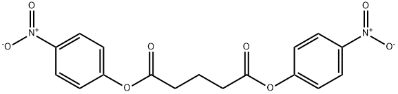 Pentanedioic acid, 1,5-bis(4-nitrophenyl) ester Structure