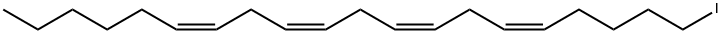 5,8,11,14-Eicosatetraene, 1-iodo-, (5Z,8Z,11Z,14Z)- Structure