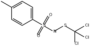 Benzenesulfonamide, 4-methyl-N-[(trichloromethyl)thio]- Structure