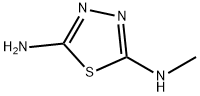 N2-Methyl-1,3,4-thiadiazole-2,5-diamine Structure