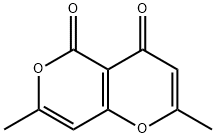 4H,5H-Pyrano[4,3-b]pyran-4,5-dione, 2,7-dimethyl- Structure