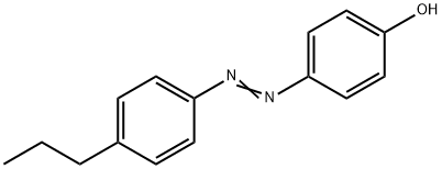 Phenol, 4-[2-(4-propylphenyl)diazenyl]- Structure