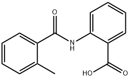 Benzoic acid, 2-[(2-methylbenzoyl)amino]- Structure