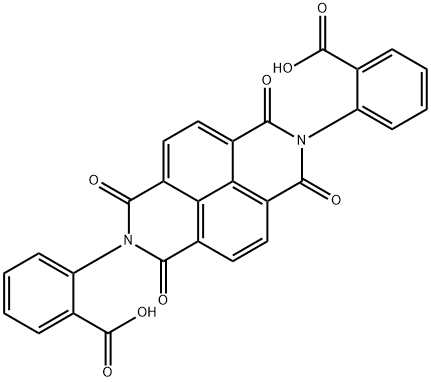 2-(7-(2-carboxyphenyl)-1,3,6,8-tetraoxo-3,6,7,8-tetrahydrobenzo[lmn][3,8]phenanthrolin-2(1H)-yl)benzoic acid Structure